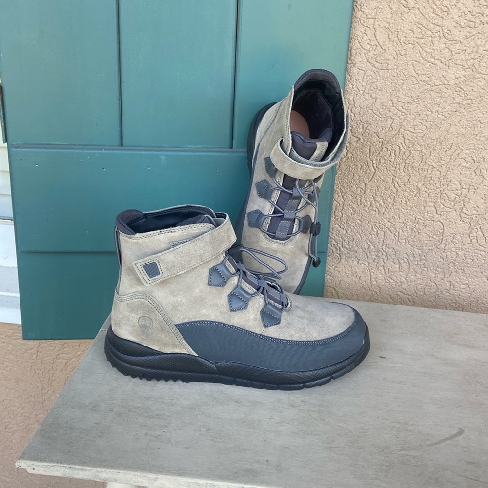 ANODYNE trail hiker suede‎ leather boots. Size 9.5